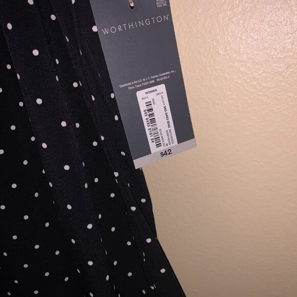 Worthington Women's Plus Professional Blouse, Size 3X (18-20) - Picture 2 of 3